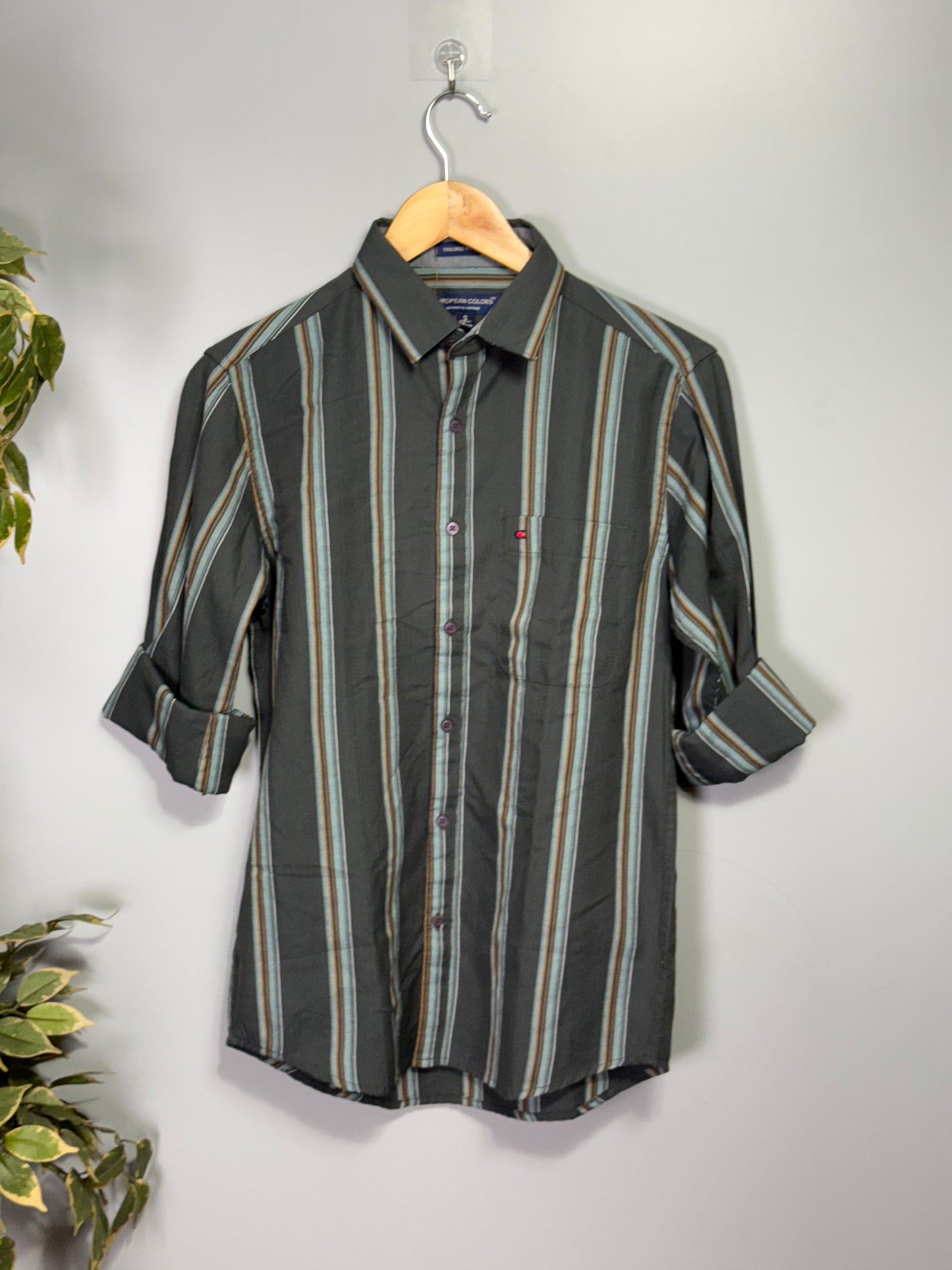 Men's Striped Full Sleeve Shirt