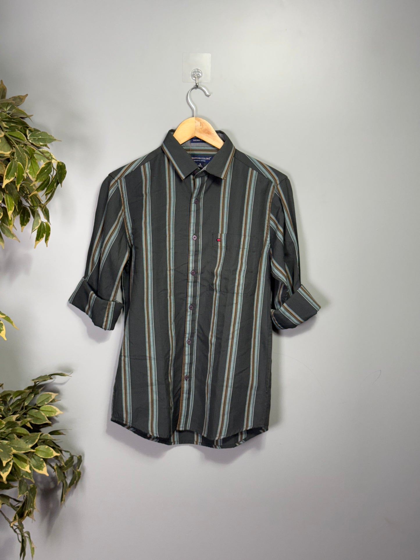 Men's Striped Full Sleeve Shirt