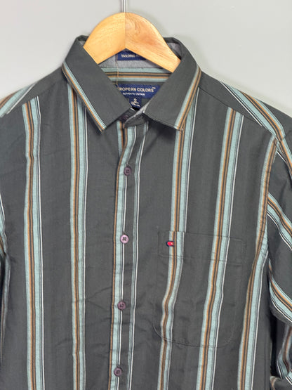 Men's Striped Full Sleeve Shirt