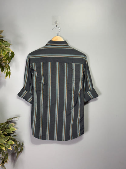 Men's Striped Full Sleeve Shirt