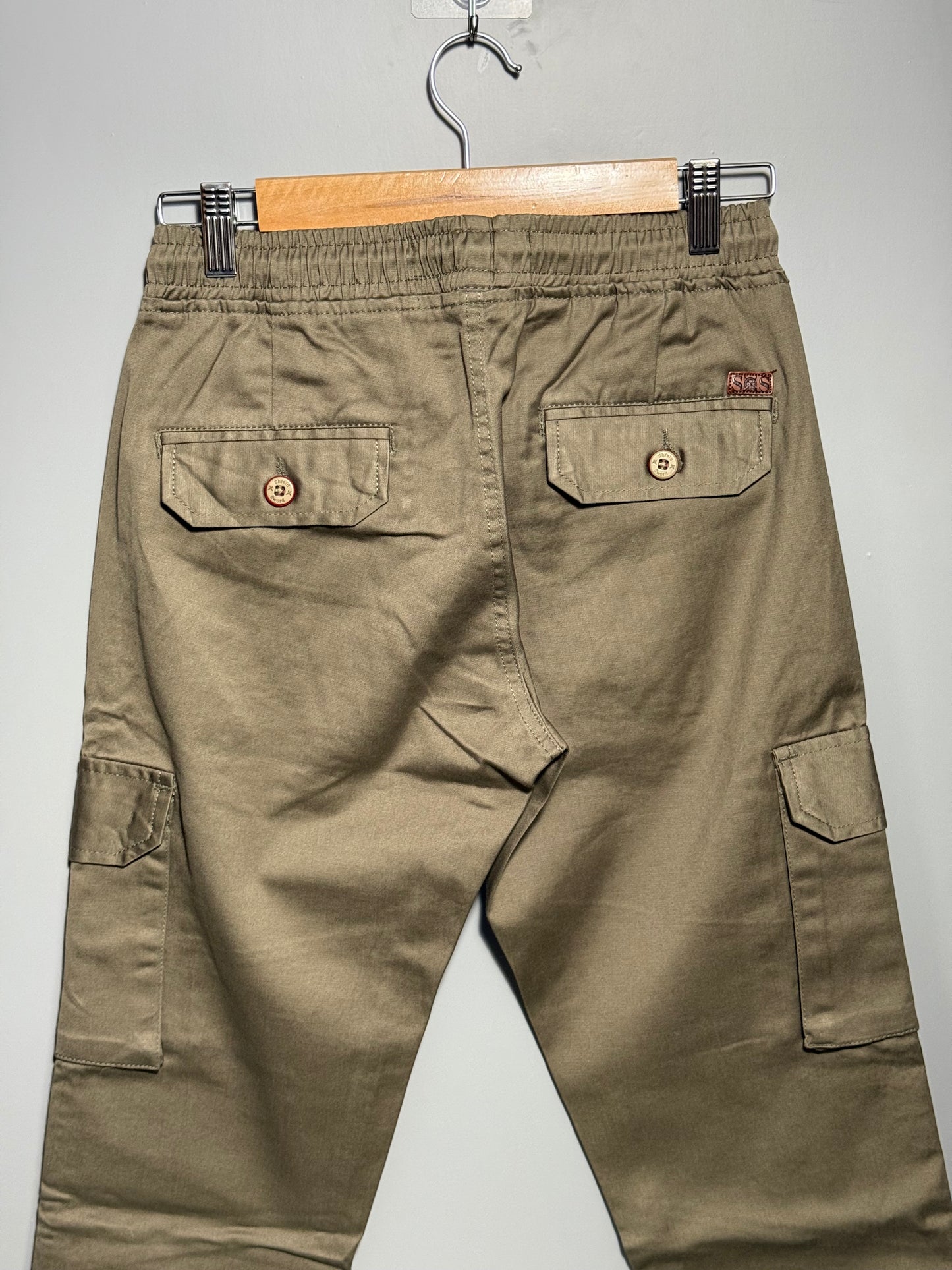 Men's S&S Cotton Cargo Pant - Olive Green