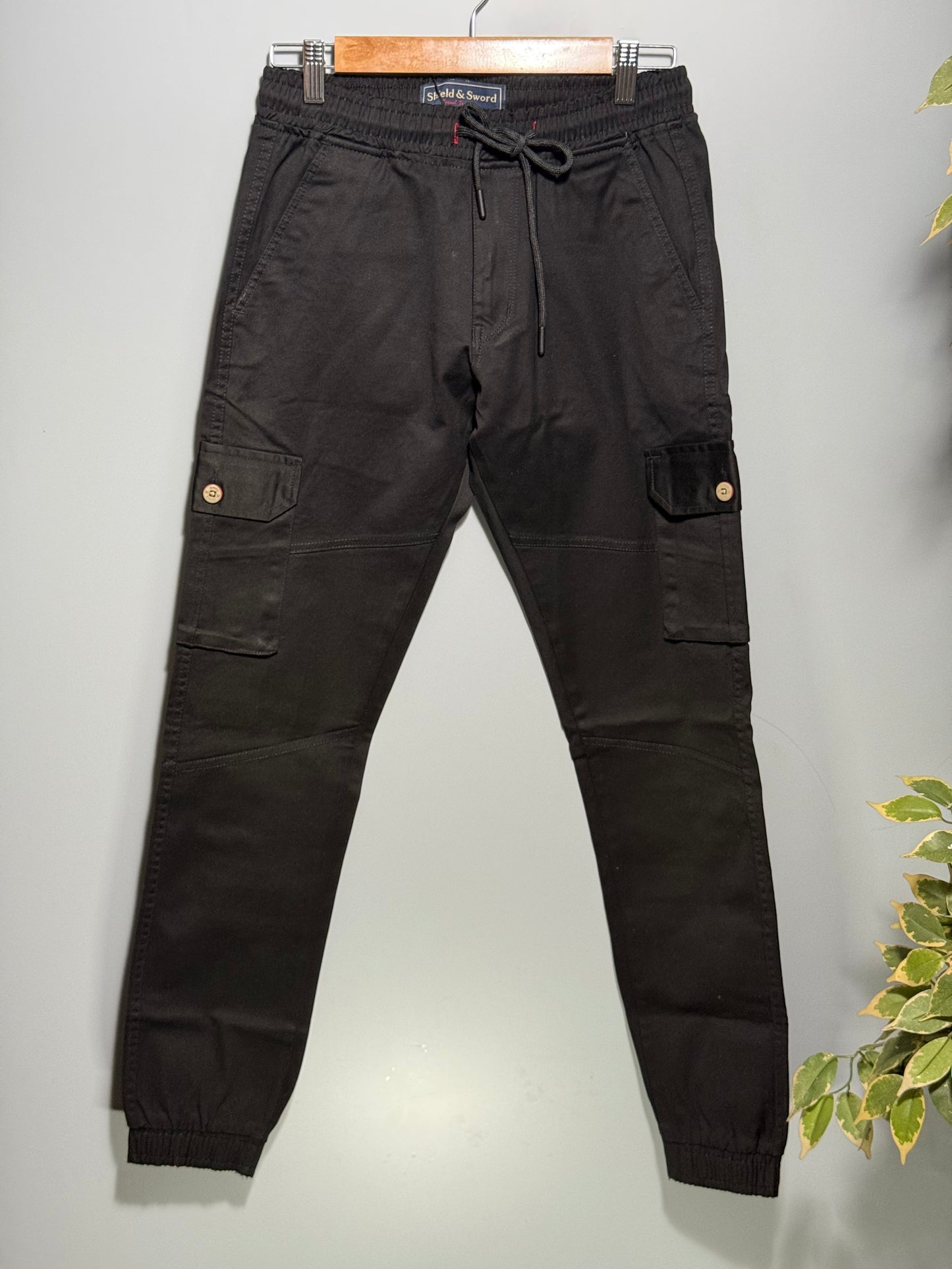 Men's S&S Cotton Cargo Pant - Black