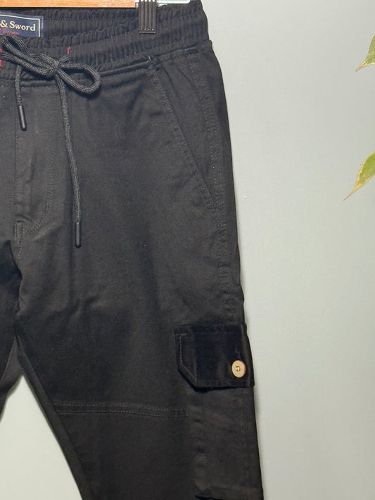 Men's S&S Cotton Cargo Pant - Black