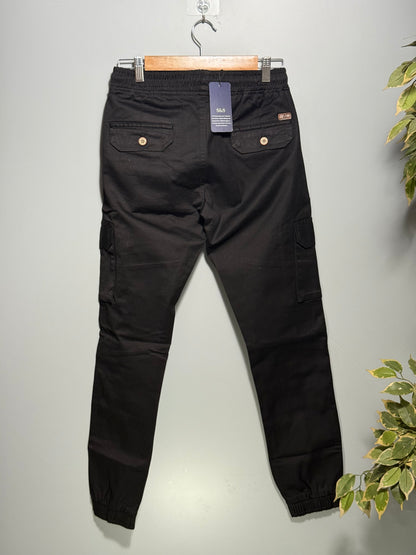 Men's S&S Cotton Cargo Pant - Black