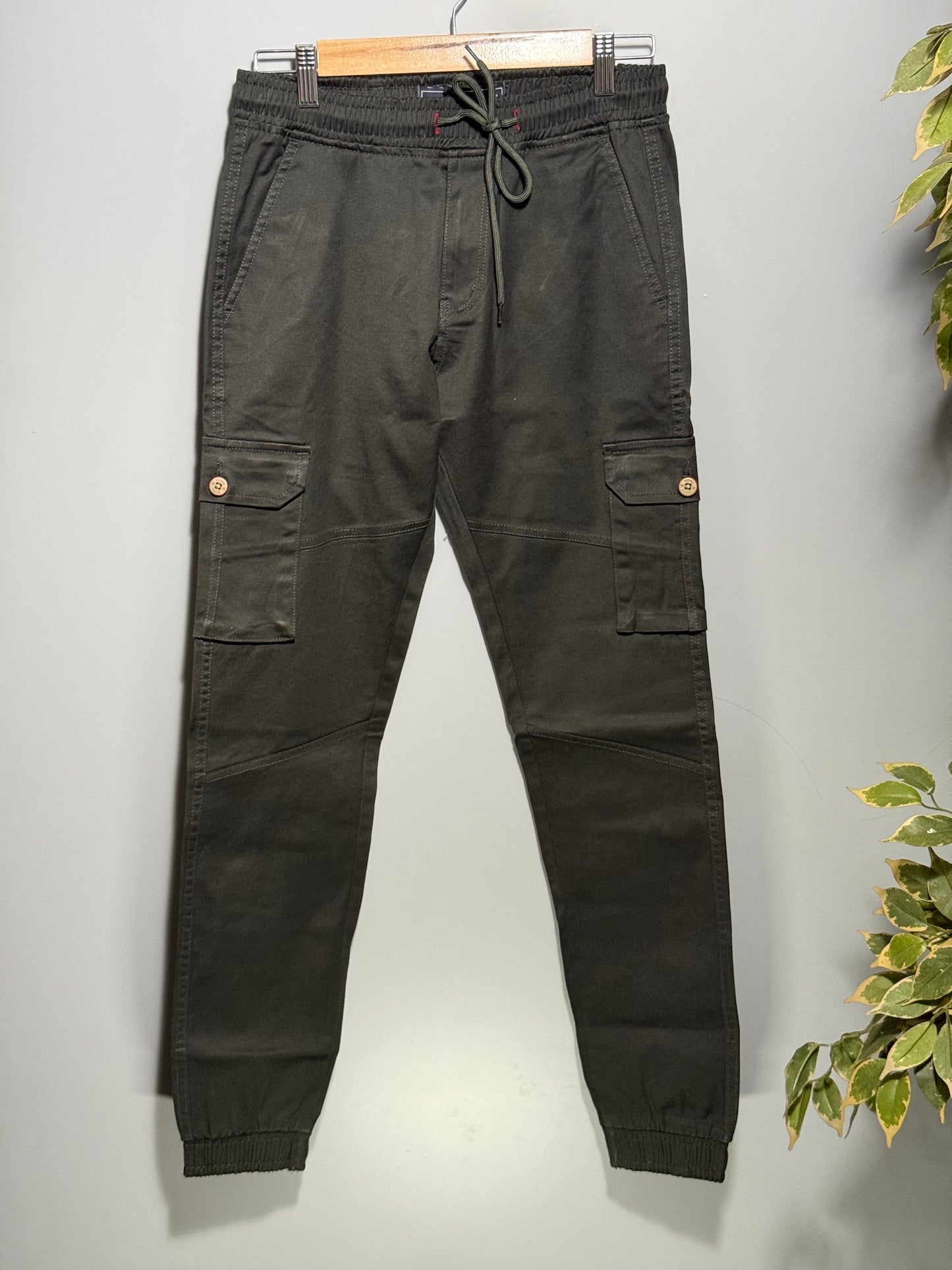 Men's S&S Cotton Cargo Pant - Military Green