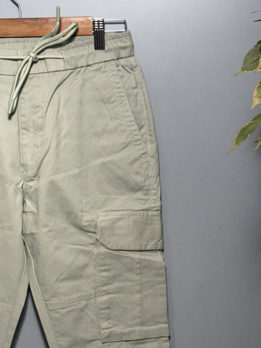 Men's Boulter Cotton Cargo Pant - Light Grey