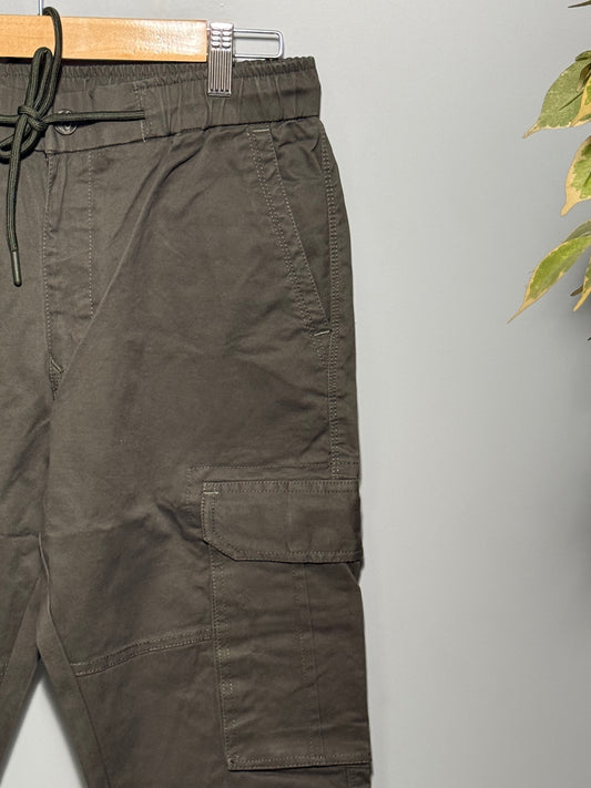 Men's Boulter Cotton Cargo Pant - Olive Green