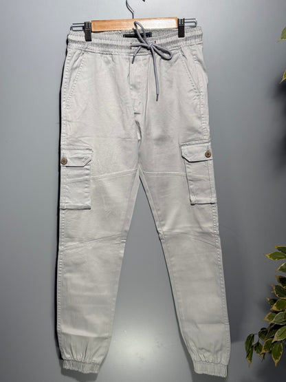 Men's S&S Cotton Cargo Pant - Grey Melange