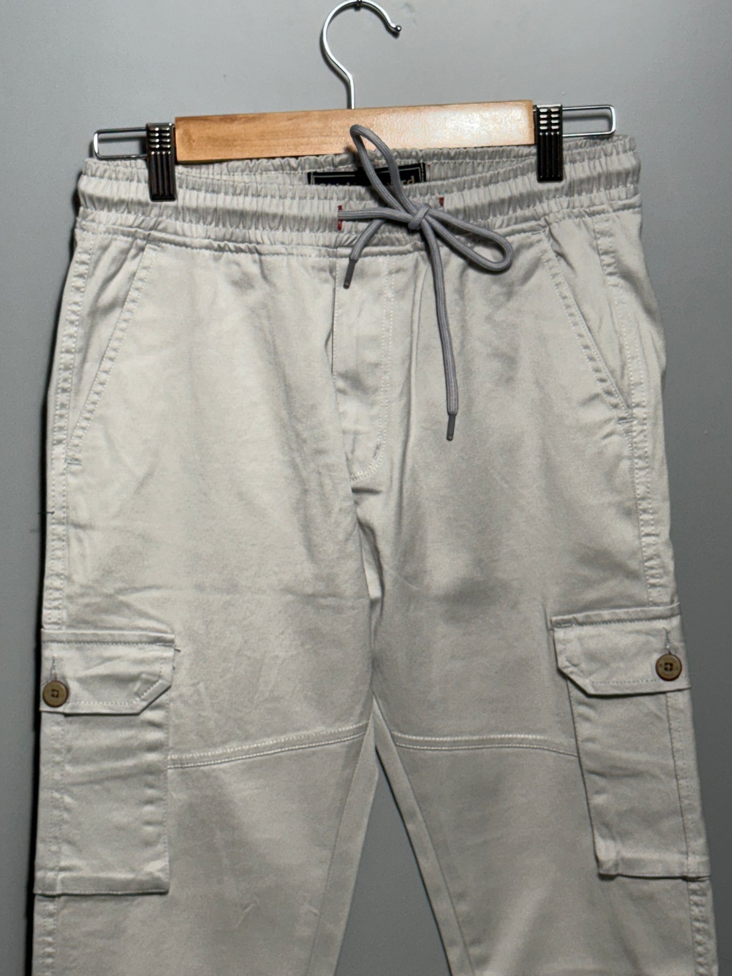 Men's S&S Cotton Cargo Pant - Grey Melange