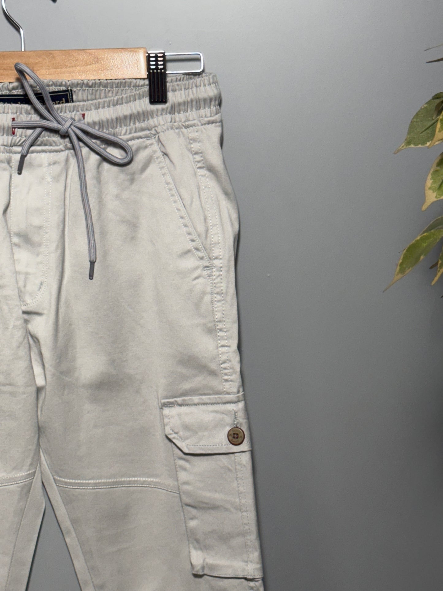 Men's S&S Cotton Cargo Pant - Grey Melange